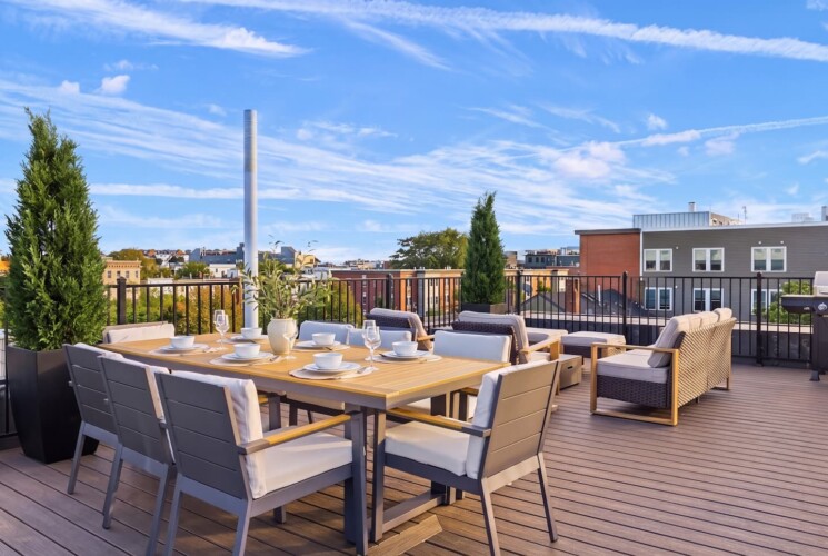 East Boston Rooftop Retreat